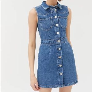 BDG Denim Button Up Dress